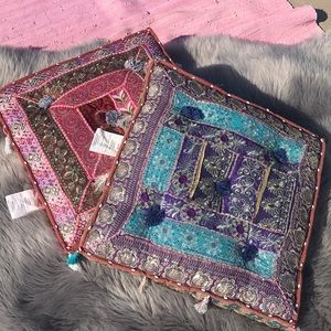 Indian floor pillows